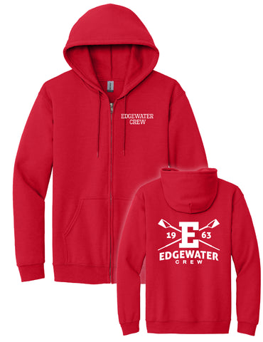 Edgewater Crew Heavy Blend Full-Zip Hooded Sweatshirt