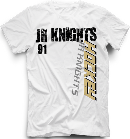 Jr. Knights Slashed T-shirt with Player Number