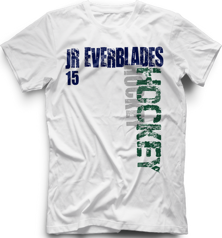 Jr. Everblades Hockey T-shirt with Player Number
