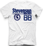 Livonia Stevenson Spartans Old Time T-Shirt w/ Player Number