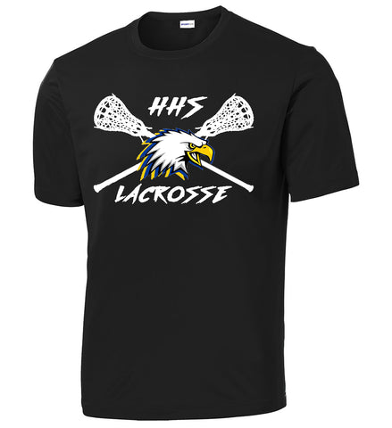 HHS Lacrosse Dri Fit Logo Tee