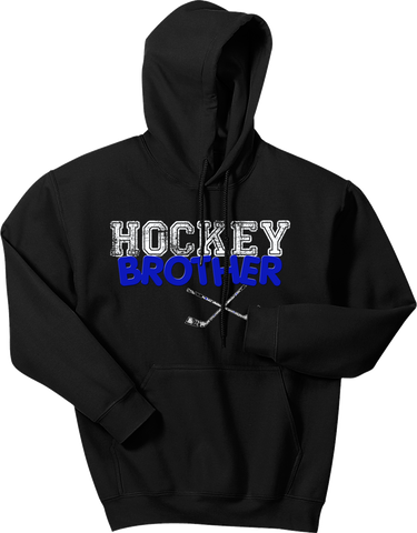 Hockey Brother Crossed Sticks Hoodie