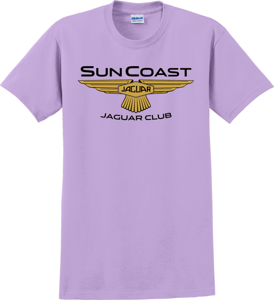 Sun Coast Jaguar Club Orchid Printed Logo T-Shirt