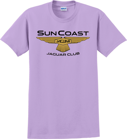 Sun Coast Jaguar Club Orchid Printed Logo T-Shirt