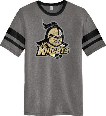 Jr. Knights Hockey Distressed Logo Vintage 50/50 Tee