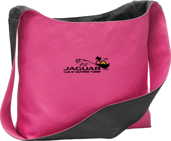 Jaguar Club of SWF Cotton Canvas Sling Bag