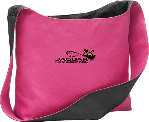 Jaguar Club of SWF Cotton Canvas Sling Bag