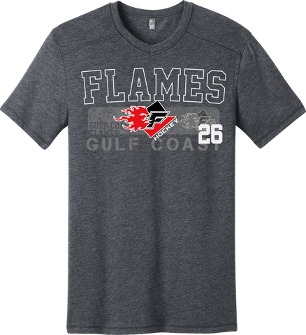 Gulf Coast Flames Triblend T-shirt