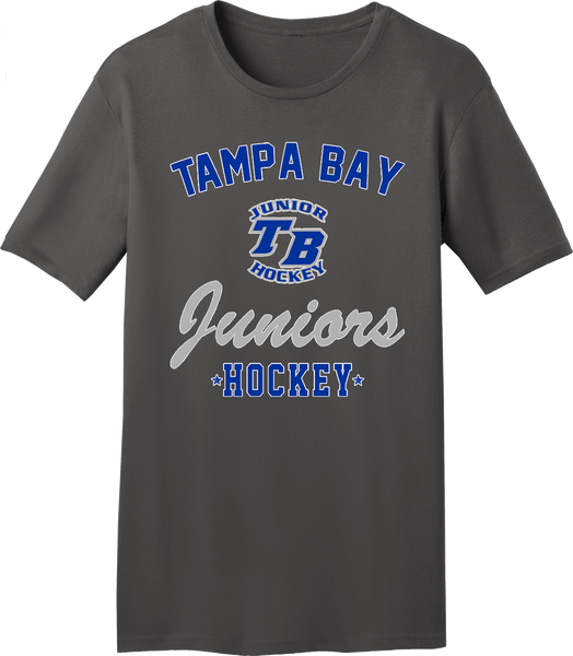 Tampa Bay Juniors Charcoal Gray T-shirt with Player Number