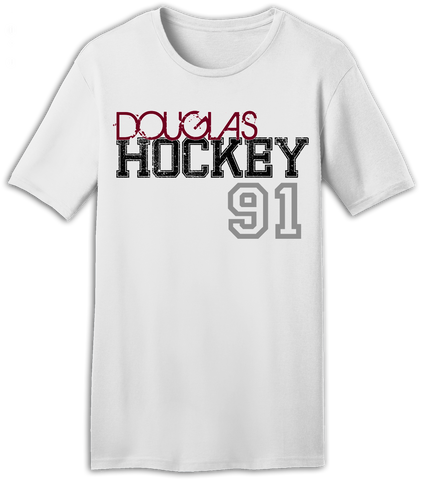 Eagles Hockey Large Number T-shirt with Player Number