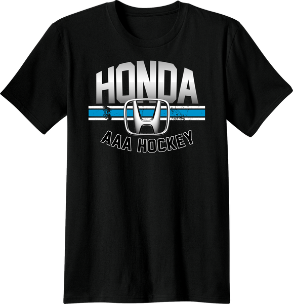 Victory Honda AAA Hockey Black Gradient T-Shirt