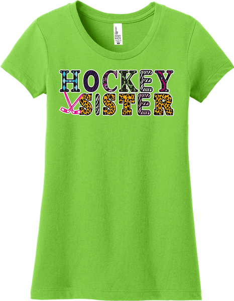 Hockey Sister Modern Pattern Tee - MORE COLORS
