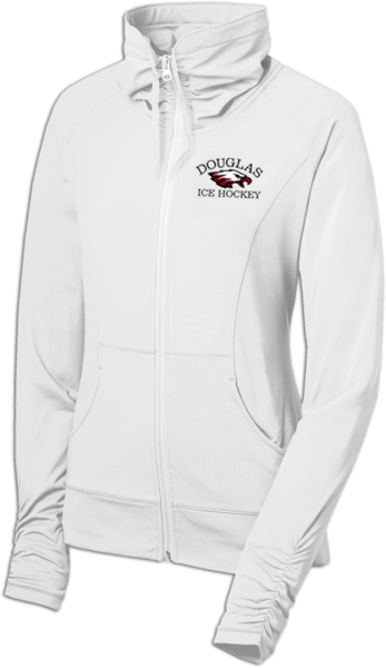 Eagles Hockey Ladies Sport-Wick Stretch Full-Zip Jacket