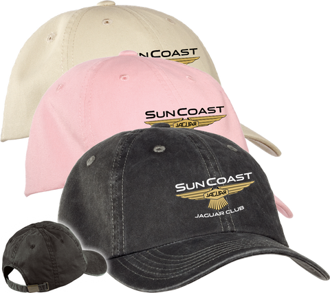 Sun Coast Jaguar Club Garment Washed Cap