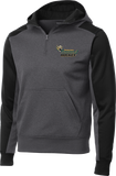 Palm Beach Panthers Colorblock 1/4-Zip Hooded Sweatshirt