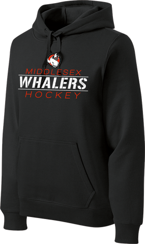 Middlesex Whalers Hockey Between the Lines Pullover Sport Hoodie