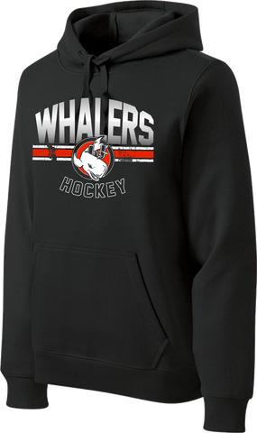 Middlesex Whalers Hockey Gradient Pullover Sport Hoodie