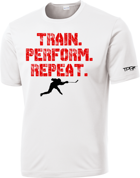 Train. Perform. Repeat. Off Ice Dri-Fit T-Shirt