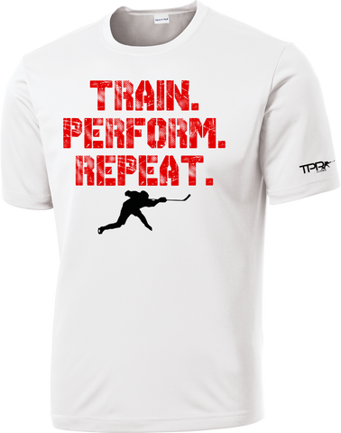 Train. Perform. Repeat. Off Ice Dri-Fit T-Shirt