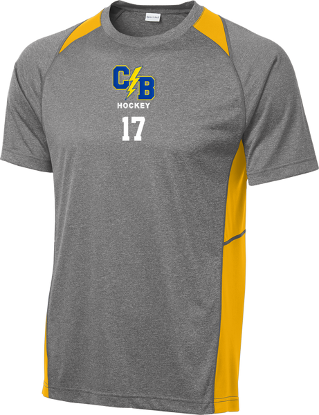 Cypress Bay Heather Colorblock Contender Tee w/ Player Number