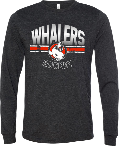 Middlesex Whalers Hockey Gradient Long Sleeve T-Shirt