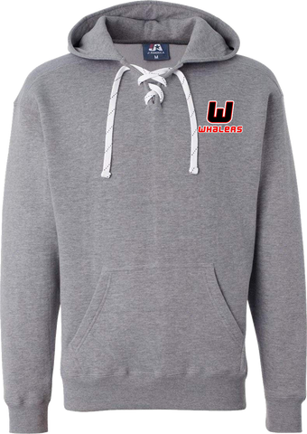 Middlesex Whalers Hockey Lace Hoodie