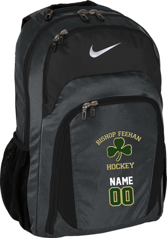 Bishop Feehan Nike Backpack w/ Player Name and Number