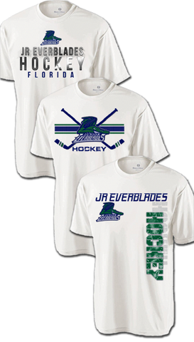 Jr. Everblades Hat Trick Dri-Fit Custom T-Shirt Set