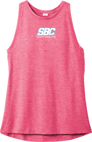 Sarasota Baseball Club Ladies PosiCharge Tri-Blend Wicking Tank
