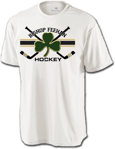 Bishop Feehan Hockey Cross Check Dri-Fit Tee