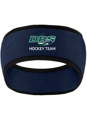 DRS Hockey Two-Color Fleece Headband