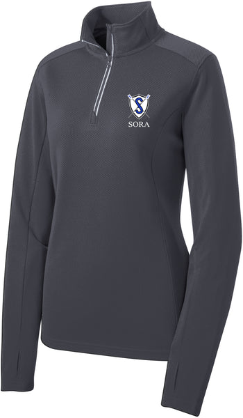 South Orlando Rowing Association Ladies Sport-Wick Textured 1/4-Zip Pullover