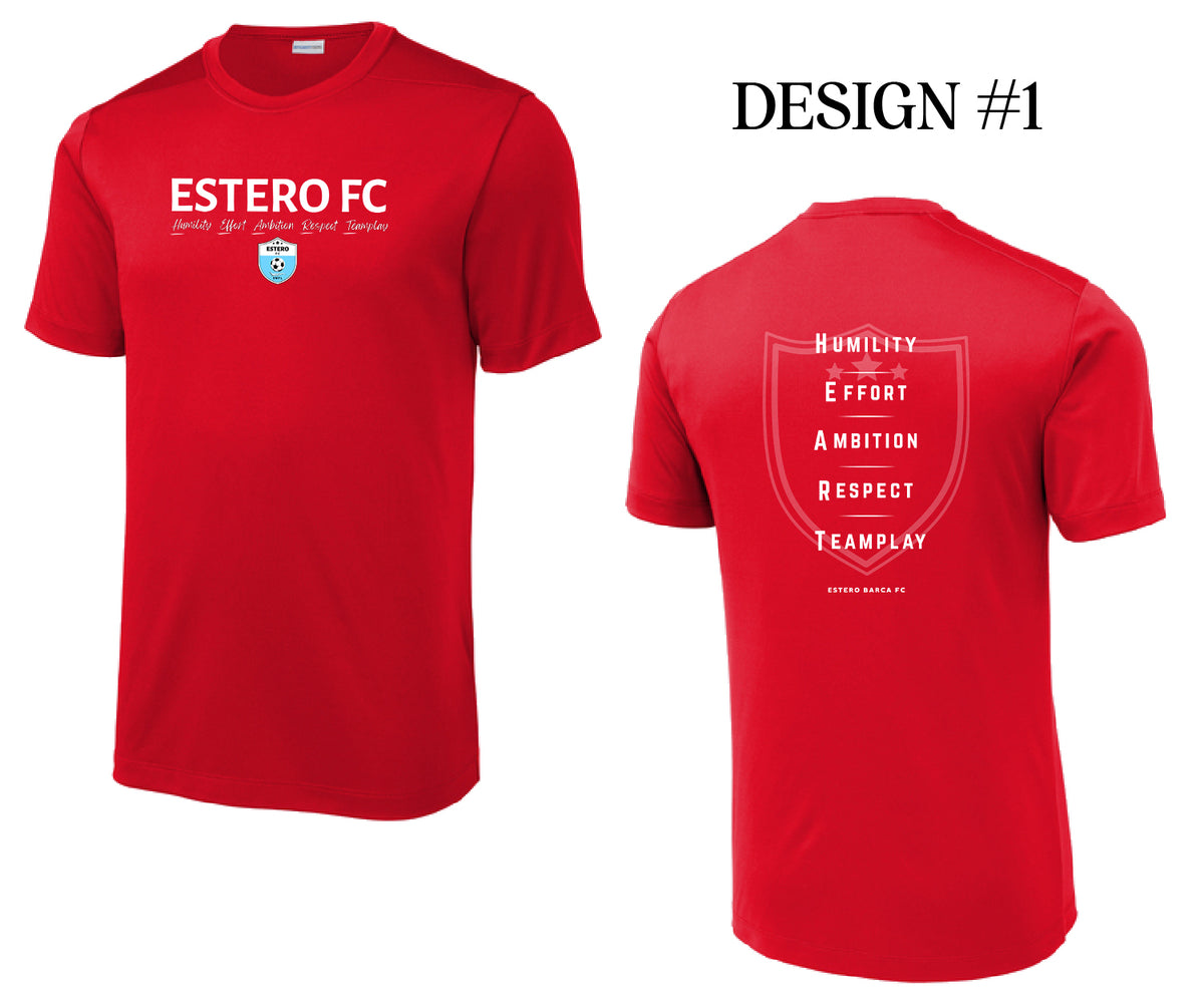Estero Barca FC H.E.A.R.T. Sport-Tek Posi-UV Pro Tee