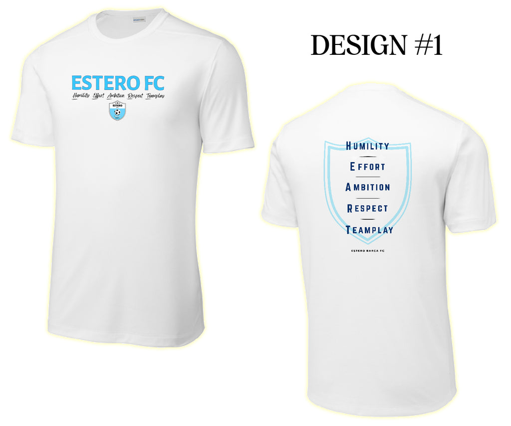 Estero Barca FC H.E.A.R.T. Sport-Tek Posi-UV Pro Tee