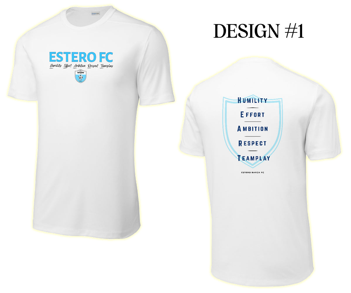 Estero Barca FC H.E.A.R.T. Sport-Tek Posi-UV Pro Tee