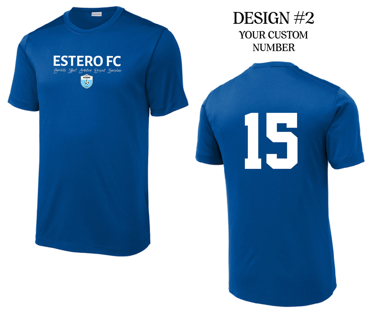 Estero Barca FC H.E.A.R.T. Sport-Tek Posi-UV Pro Tee