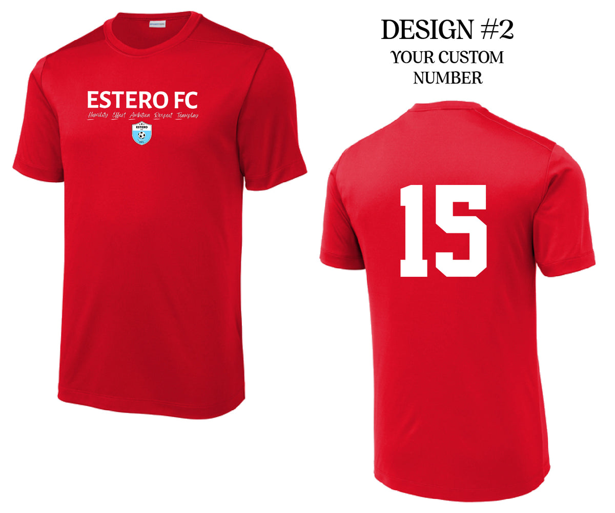Estero Barca FC H.E.A.R.T. Sport-Tek Posi-UV Pro Tee