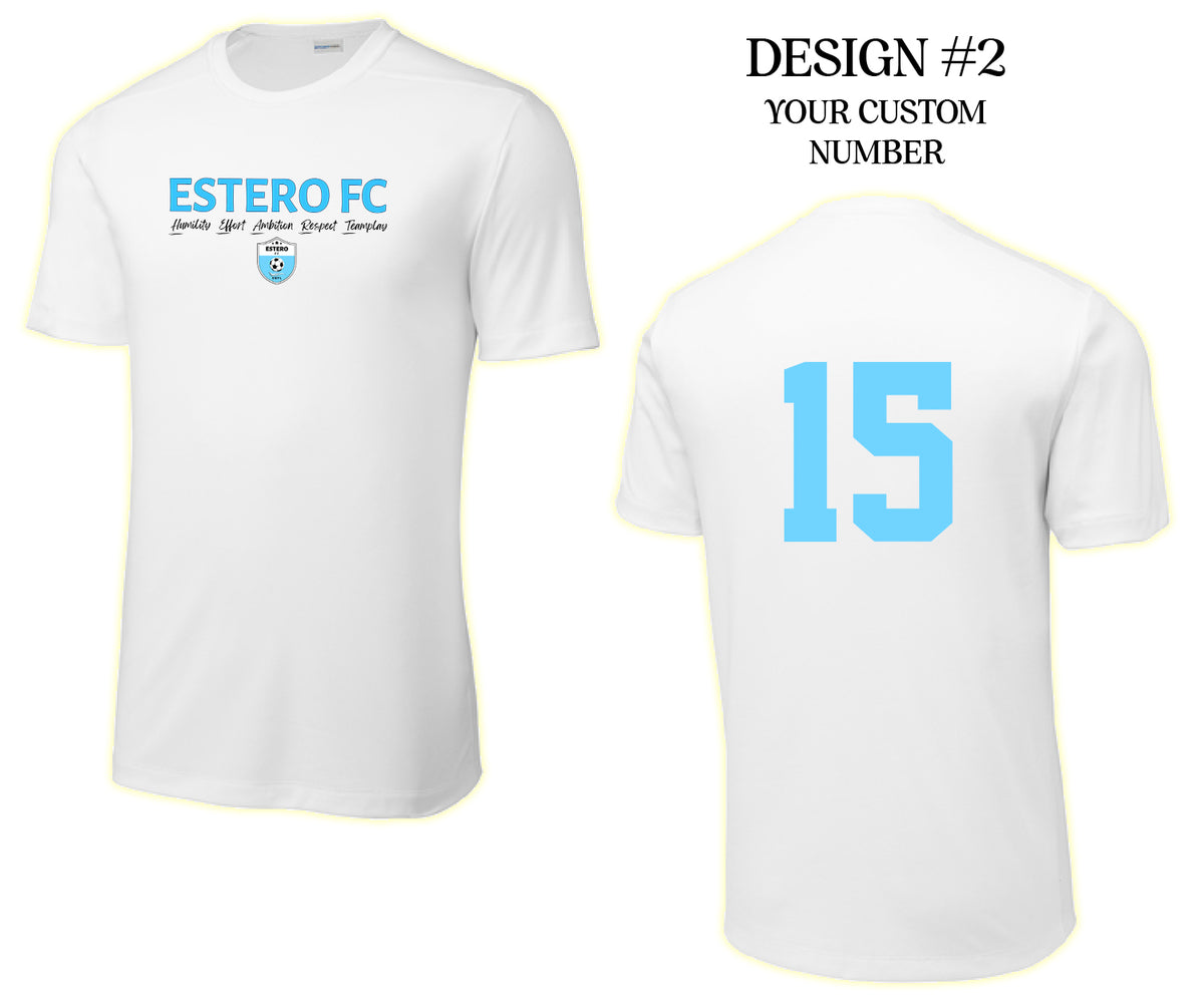 Estero Barca FC H.E.A.R.T. Sport-Tek Posi-UV Pro Tee
