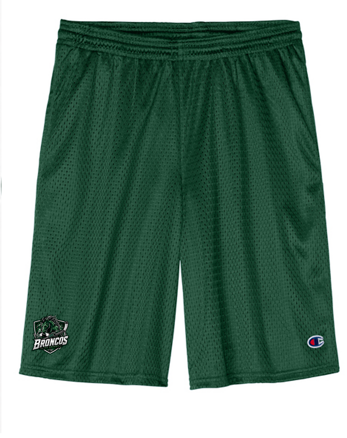 Broncos Ice Hockey Champion Mesh Short with Pockets