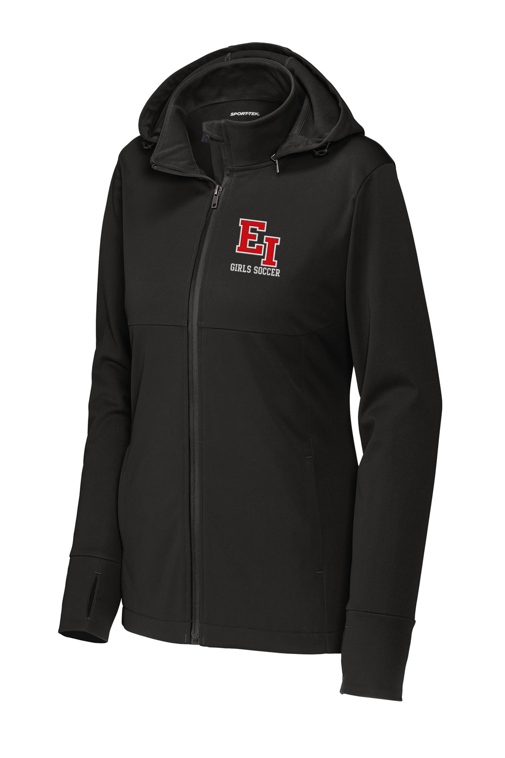East Islip Girls Soccer Sport-Tek Women's Hooded Soft Shell Jacket