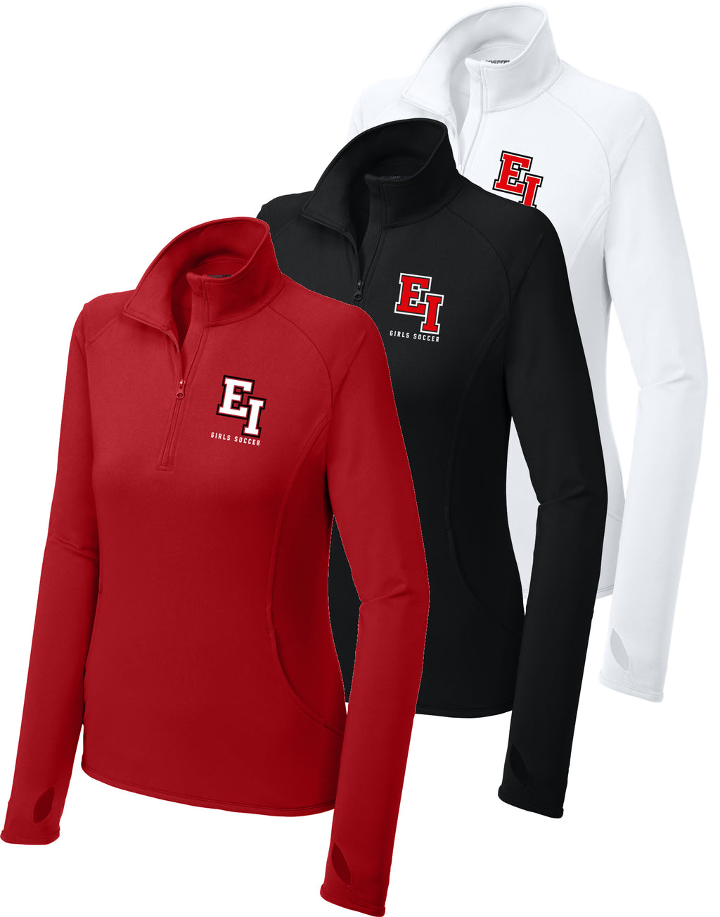 East Islip Girls Soccer Women's Sport-Wick Stretch 1/4-Zip Pullover