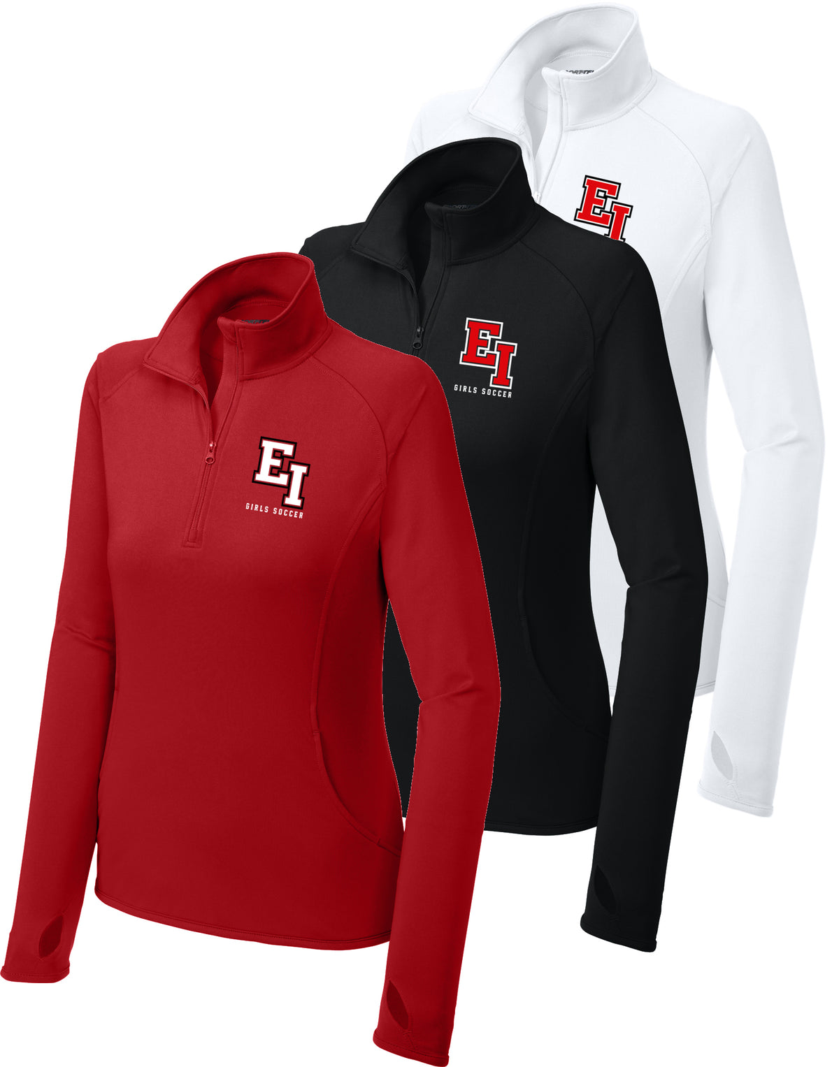 East Islip Girls Soccer Women's Sport-Wick Stretch 1/4-Zip Pullover