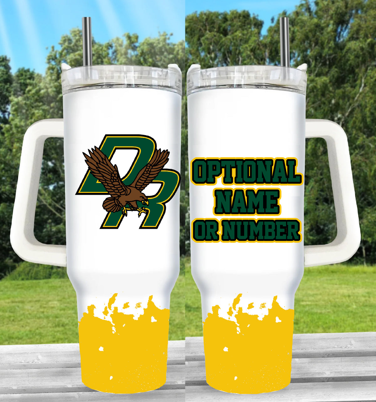 Dighton-Rehoboth 40oz Tumbler with Optional Customization