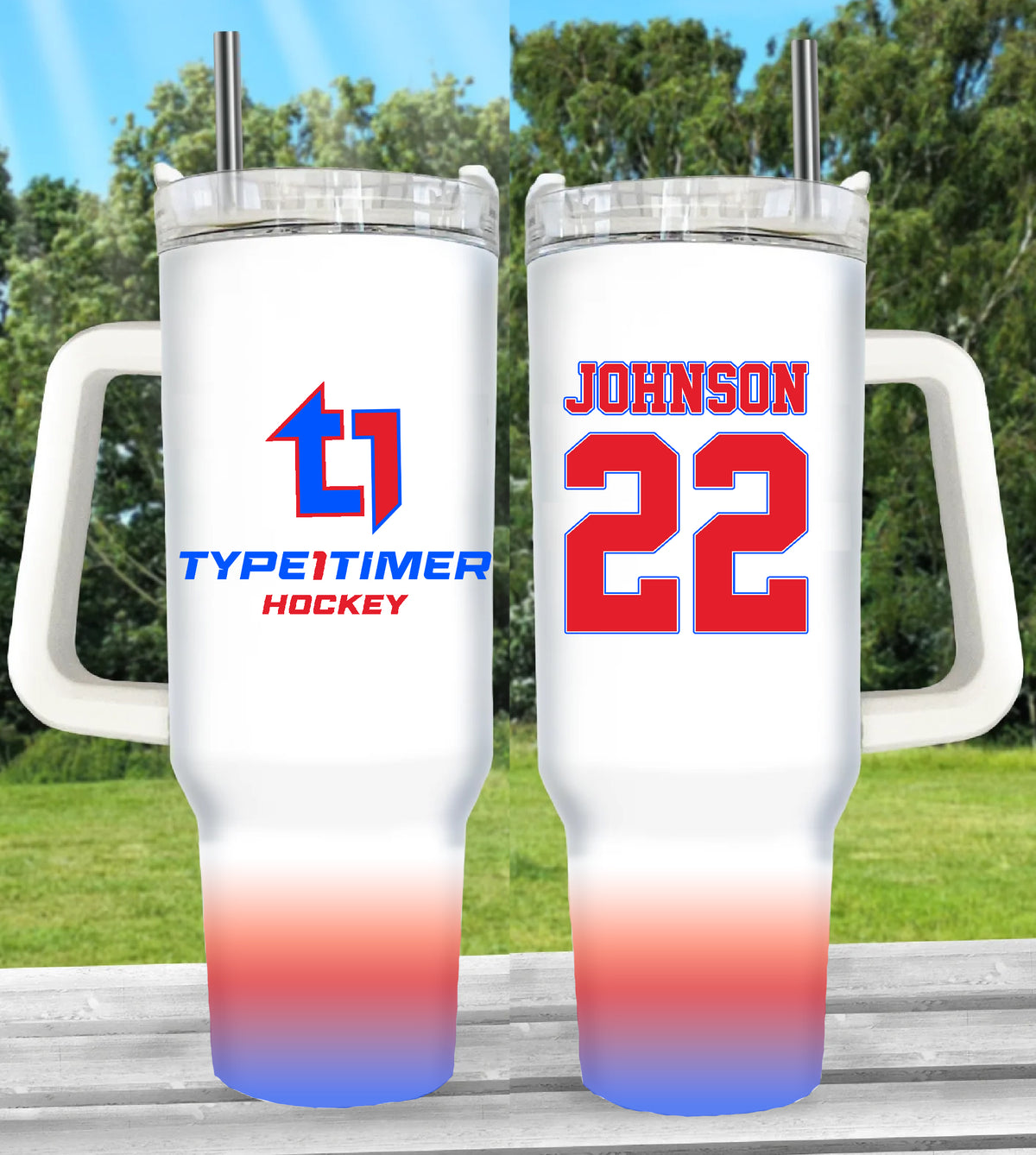 Type 1 Timer 40oz Tumbler