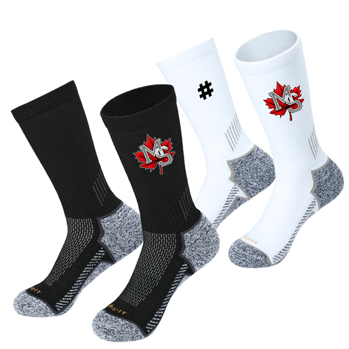 Maple Shade Street Hockey Carhartt Force Midweight Crew Sock (3-Pack)
