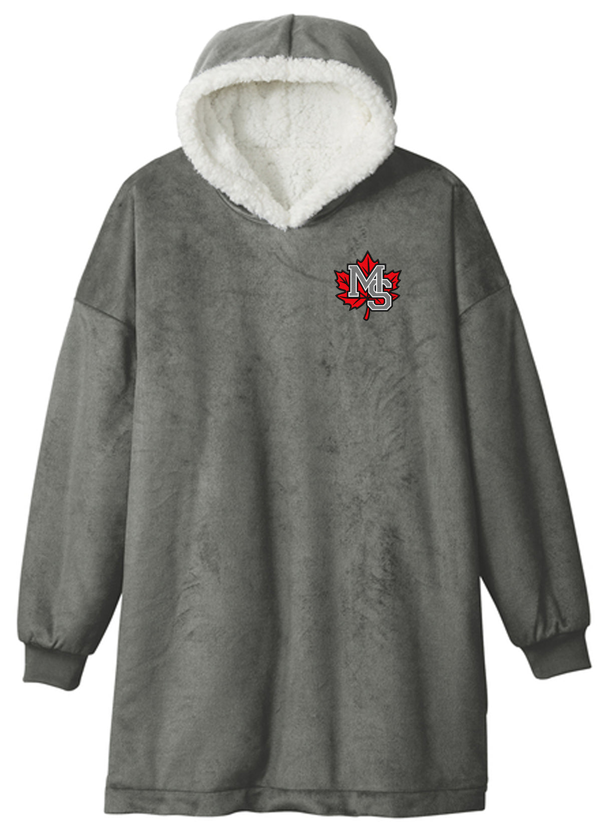 Maple Shade Street Hockey Embroidered Wearable Blanket