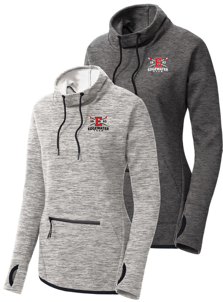 Edgewater Crew Ladies Triumph Cowl Neck Pullover