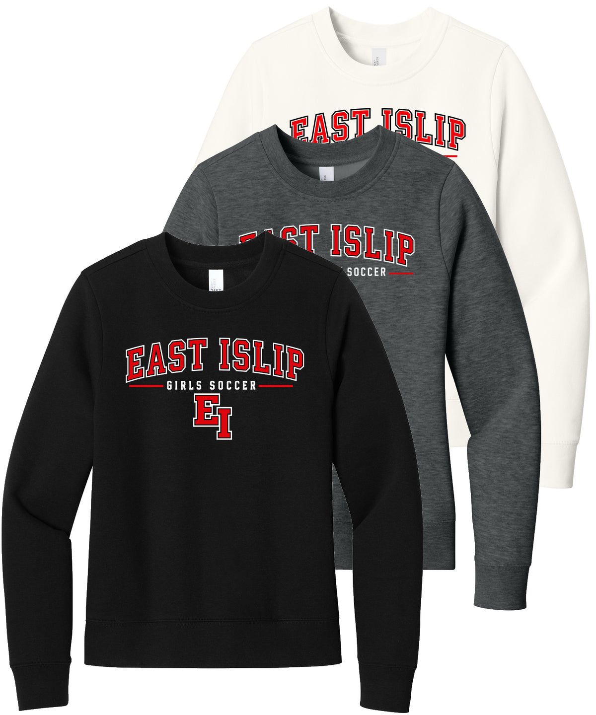 East Islip Girls Soccer Women's Fleece Crew