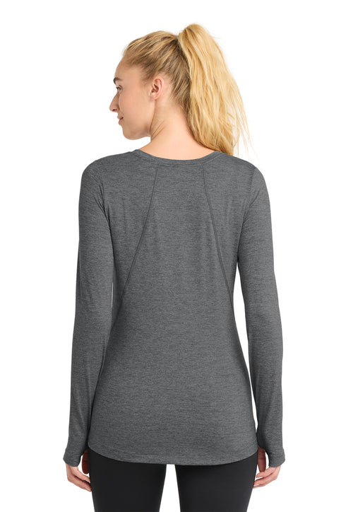 East Islip Girls Soccer Sport-Tek Women's Exchange 1.5 Long Sleeve Crew