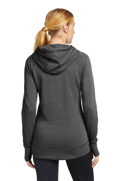East Islip Girls Soccer New Era Embroidered Tri-Blend Fleece Pullover Hoodie